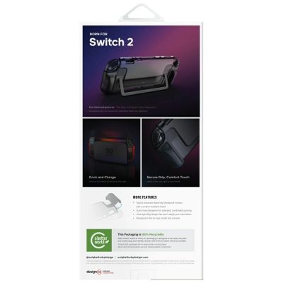 5. Etui UNIQ Hybrid Bytearmor do Nintendo Switch 2 - czarne