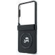 5. Etui Karl Lagerfeld Karl&Choupette Pins MagSafe na Samsung Galaxy Z Flip 8 - czarne