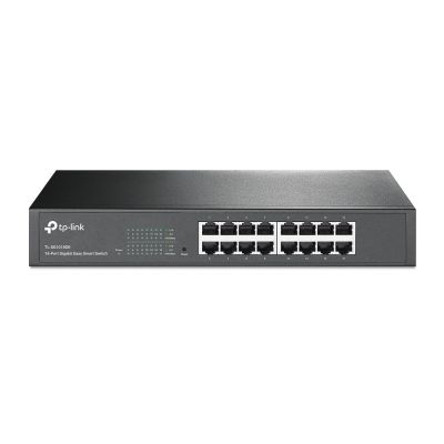 TP-Link TL-SG1016DE przełącznik sieciowy Zarządzany L2 Gigabit Ethernet (10/100/1000) Czarny