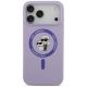 3. Etui Karl Lagerfeld Silicone Karl&Choupette Ring MagSafe na iPhone 18 Pro Max / 17 Pro Max - fioletowe