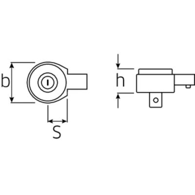 3. STAHLWILLE 735/20 14,18 mm 1 szt. Czarny 60