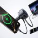 7. Ładowarka samochodowa Baseus PrimeTrip VR1 60W USB-A USB-C ze zwijanym kablem USB-C - czarna