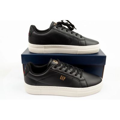 8. GAP buty męskie sportowe Portland czarne trampki modne