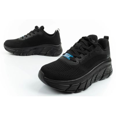 8. Skechers buty sportowe sneakersy damskie Bobs B Flex modne czarne