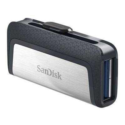 14. Pendrive SanDisk SDDDC2-064G-G46 (64GB; USB 3.1, USB-C; kolor czarny)