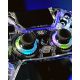 5. Deltaco Gaming GAM-169-T kontroler gier Przezroczysty Bluetooth/USB Gamepad Android, Nintendo Switch, PC, PlayStation 4, iOS
