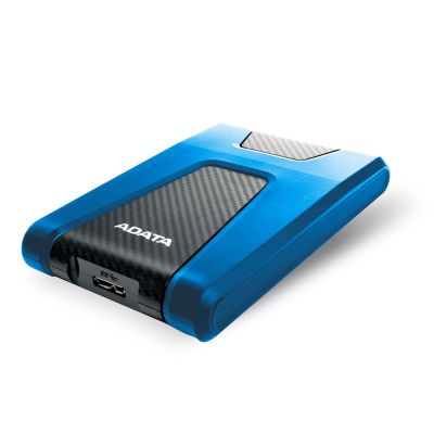 2. Dysk zewnętrzny HDD ADATA HD650 (1TB; 2.5"; USB 3.2; niebieski)
