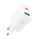 4. Acefast ładowarka sieciowa USB Typ C / USB 20W, PPS, PD, QC 3.0, AFC, FCP biały (A25 white)