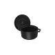 8. Garnek żeliwny okrągły wysoki STAUB 40502-285-0 - czarny 4.8 ltr