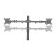 2. LogiLink BP0046 uchwyt / stojak do monitorów 81,3 cm (32") Biurko Stal nierdzewna