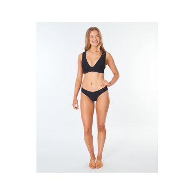14. Biustonosz kąpielowy RIP CURL Premium Surf Deep V czarny