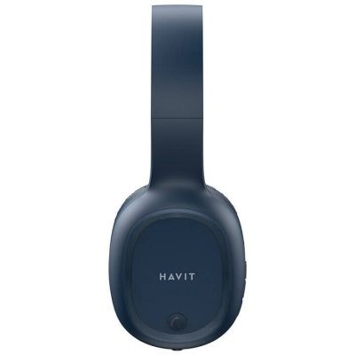 12. Słuchawki bezprzewodowe nauszne Havit H2590BT Pro (niebieski)