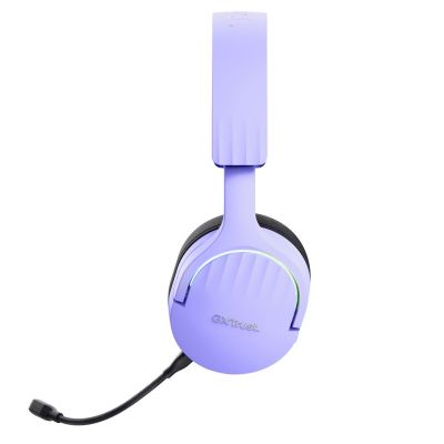 6. Słuchawki gamingowe Trust GXT 491P FAYZO WIRELESS Purple