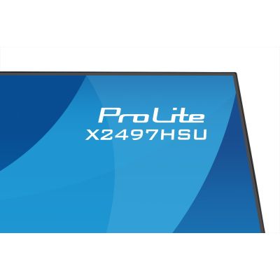 36. iiyama ProLite X2497HSU-B1 monitor komputerowy 60,5 cm (23.8") 1920 x 1080 px Full HD LED Czarny