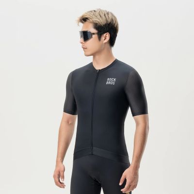 6. Koszulka rowerowa Rockbros 15200025 z krótkim rękawem rozmiar XXXL - czarna
