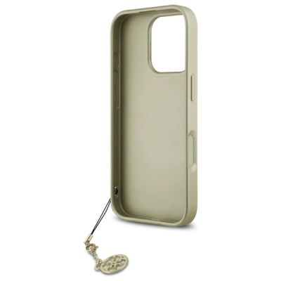 7. Etui Guess 4G Charms Collection na iPhone 16 Pro Max - czarne