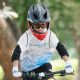 5. Kask rowerowy Rockbros TT-32005 Shark dziecięcy z odpinaną szczęką rozmiar M (54-58) - czarny