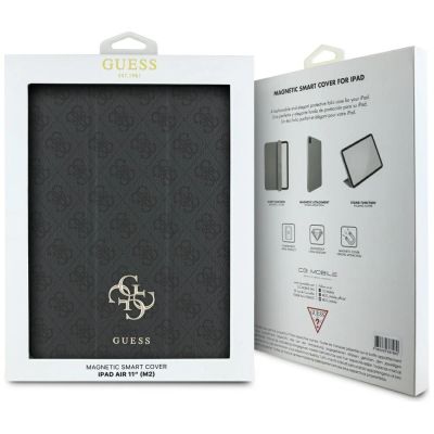 6. Etui Guess Magnetic 4G Big Logo na iPad Air 11" 2024  - czarne
