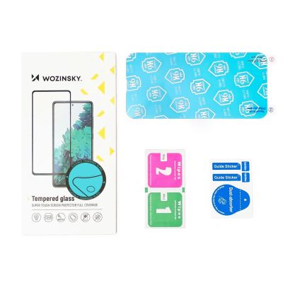 5. Wozinsky Full Cover Flexi Nano folia szklana szkło hartowane z ramką Samsung Galaxy A73 przezroczysty