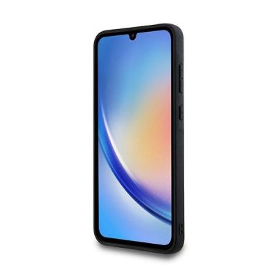 5. Etui Guess 4G Big Metal Logo na Samsung Galaxy A35 - czarne