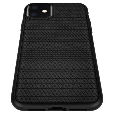 12. Etui Spigen Liquid Air na iPhone 11 - czarny mat