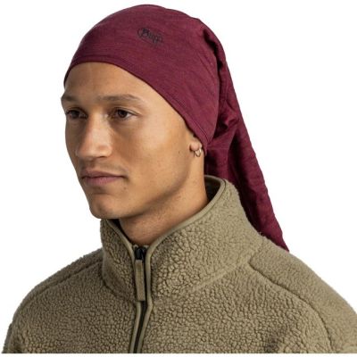 4. Bandana BUFF MERINO MIDWEIGHT MELANGE TIBETAN RED