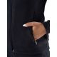 3. Bluza polarowa damska Viking Tesero Lady czarna rozpinana trekkingowa (740/24/5658/0900)