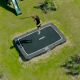 15. VIRTUFIT TRAMPOLINA OGRODOWA DO WKOPANIA 244 x 366 CM Z SIATKĄ