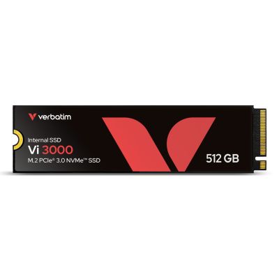 3. Dysk SSD Verbatim Vi3000 512 GB M.2 PCI Express 3.0 NVMe 49374-483