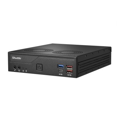 4. Shuttle DH770 komputer typu barebone Wielkość PC 1.35L Czarny Intel H770 LGA 1700