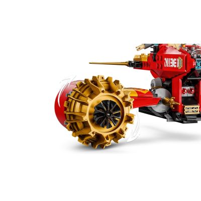 16. LEGO NINJAGO 71830 Burzowy jeździec-mech Kaia