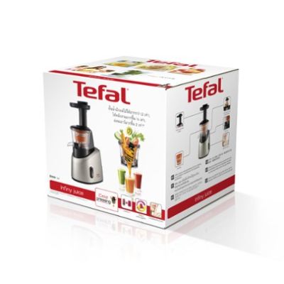3. Wyciskarka wolnoobrotowa Tefal ZC255B (200W; kolor srebrny)