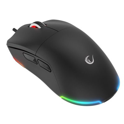 4. RAMPAGE MYSZ GAMINGOWA PRZEWODOWA 12800DPI BLINK BLACK