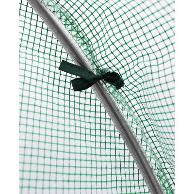 11. SZKLARNIA TUNEL OGRODOWY 200x200x200CM PE KONSTRUKCJA STAL ZIELONA