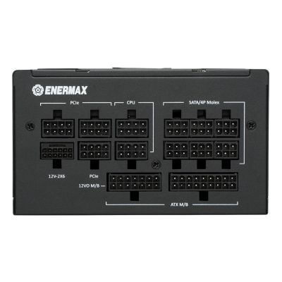 5. Enermax EGN1200P moduł zasilaczy 1200 W 20+4 pin ATX ATX Czarny