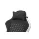 10. TACENS MARS MGC-X FABRIC Black/White - fotel gamingowy