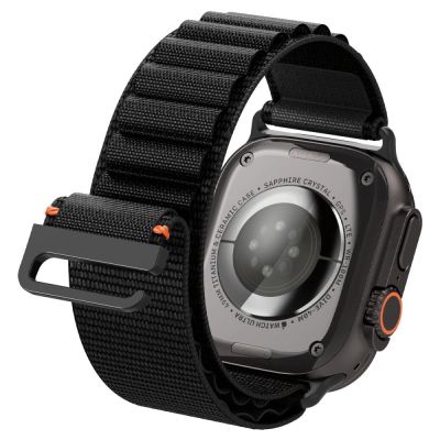 10. Pasek Pasek Spigen WBF1 na Apple Watch 44 / 45 / 46 / 49 mm - czarny