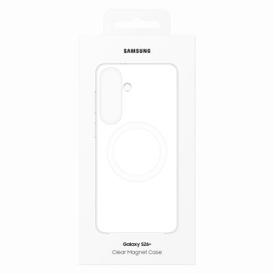 6. Etui Samsung Clear Magnet Case na Samsung Galaxy S26+ kompatybilne z MagSafe - przezroczyste