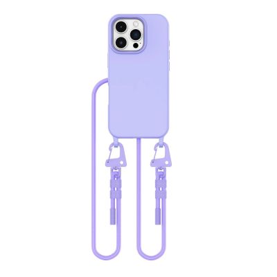 2. Etui Tech-Protect MagNecklace MagSafe ze smyczą na iPhone 16 Pro - fioletowe