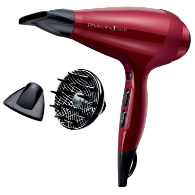 8. Suszarka do włosów REMINGTON Silk AC9096 (2400W; kolor czerwony)