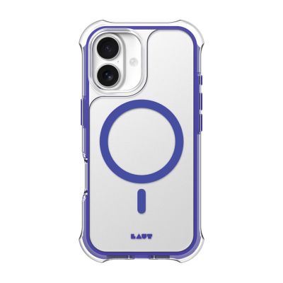 5. LAUT AERO PROTECT pokrowiec na telefon komórkowy 16 cm (6.3") Niebieski, Przezroczysty