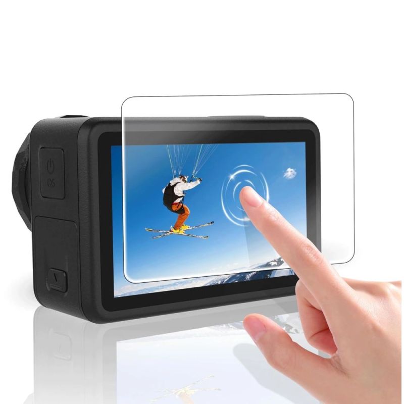 3. Szkło hartowane Tech-Protect Glass Fit+ 2-pack na DJI Osmo Action 5 Pro - przezroczyste