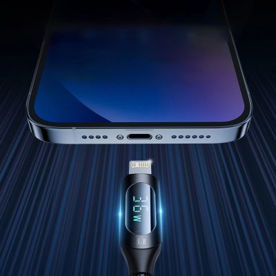 4. Kabel Wozinsky WUCLC1 Lightning - USB-C 36W 480Mb/s 1m - czarny
