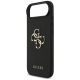 6. Etui Guess Grained Big 4G & Classic Logo na iPhone Air - czarne