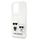 6. Etui Karl Lagerfeld Transparent Karl & Choupette na iPhone 13 Pro / 13 - przezroczyste