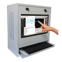 TECHLY SZAFA NA KOMPUTER PC PRZEMYSŁOWY 22"