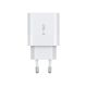 4. Ładowarka Tech-Protect C20W sieciowa 2x USB-C PD 20W z kablem USB-C / USB-C - biała