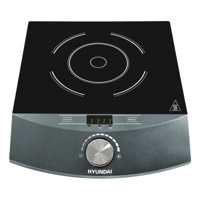 Hyundai IND 133 Czarny Blat 30 cm Płyta indukcyjna strefowa 1 stref(y)