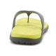 5. CROCS COAST FLIP SLATE GREY/CITRUS 212035-0GG