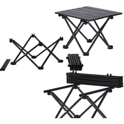 4. ZESTAW TURYSTYCZNY SKŁADANY 3W1 STOLIK I 2 KRZESŁA REDCLIFFS BEŻOWY